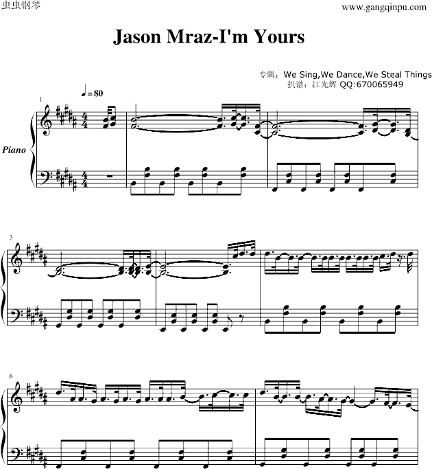 Jason Mraz-Im Yours
