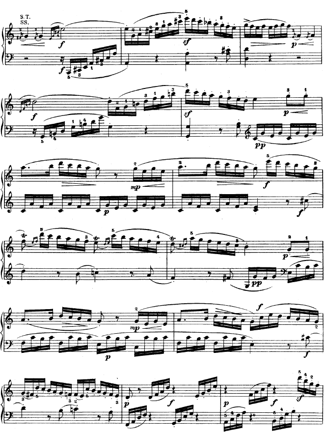 C大调钢琴奏鸣曲 K279