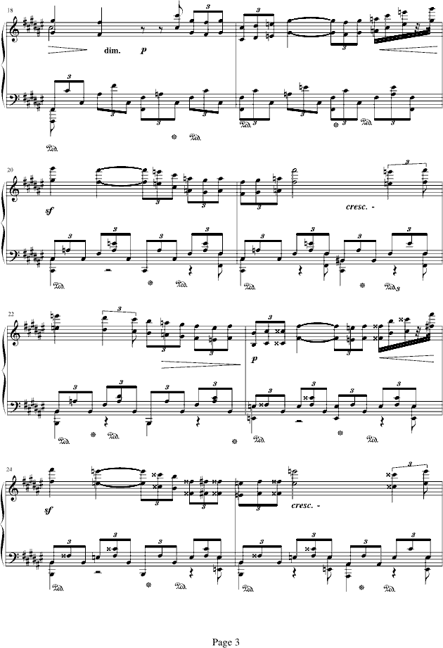 斯克里宾练习曲-Op8.12