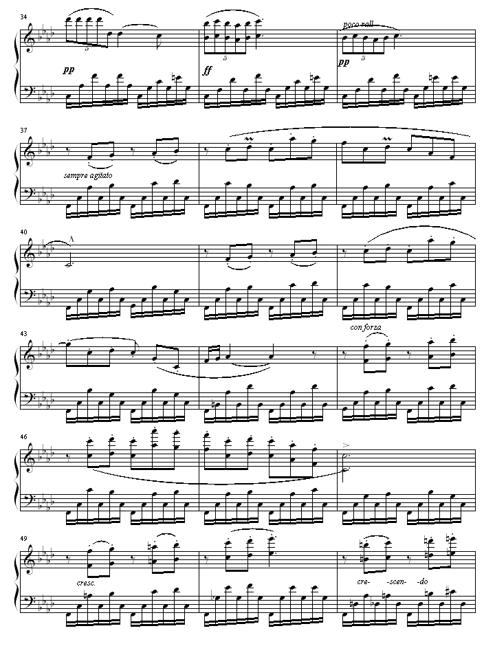 练习曲Op.10 Nr.9