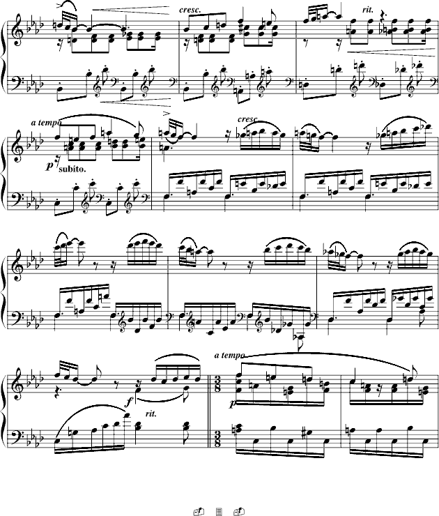 夜曲-法雅钢琴小品