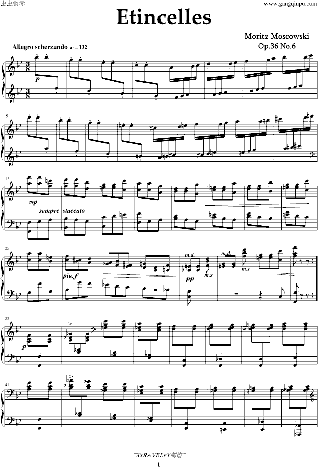 火花(Op.36 No.6)