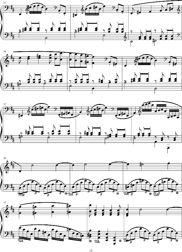 H22-B小调钢琴奏鸣曲（第一乐章）