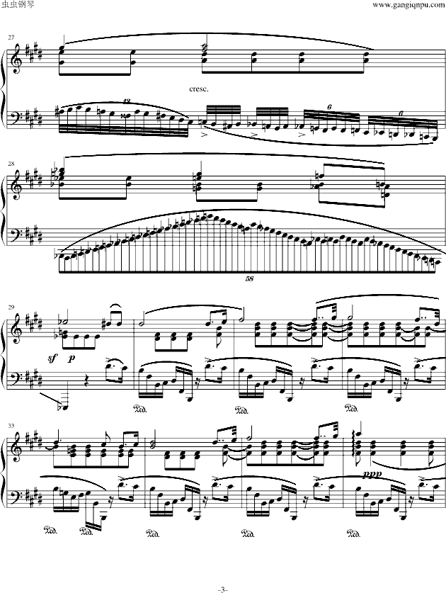 肖邦练习曲第19首——大提琴练习曲
