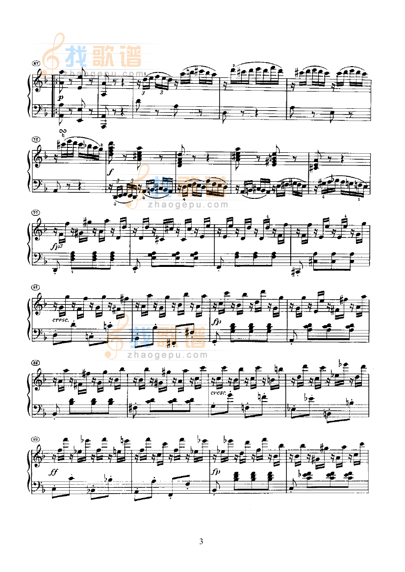 奏鸣曲(Opus10 Nr.2)