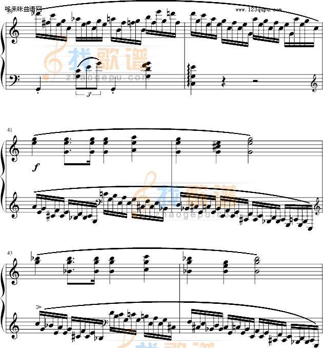 练习曲Op.25 No.11-肖邦