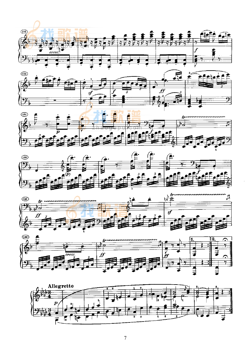 奏鸣曲(Opus10 Nr.2)