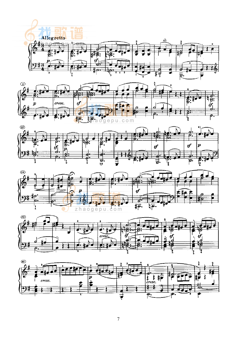 奏鸣曲(Opus14 Nr.1)