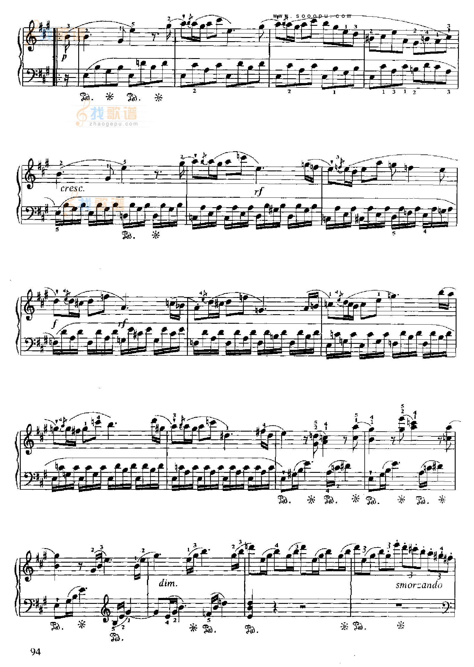 小奏鸣曲(Op.20 No.4)