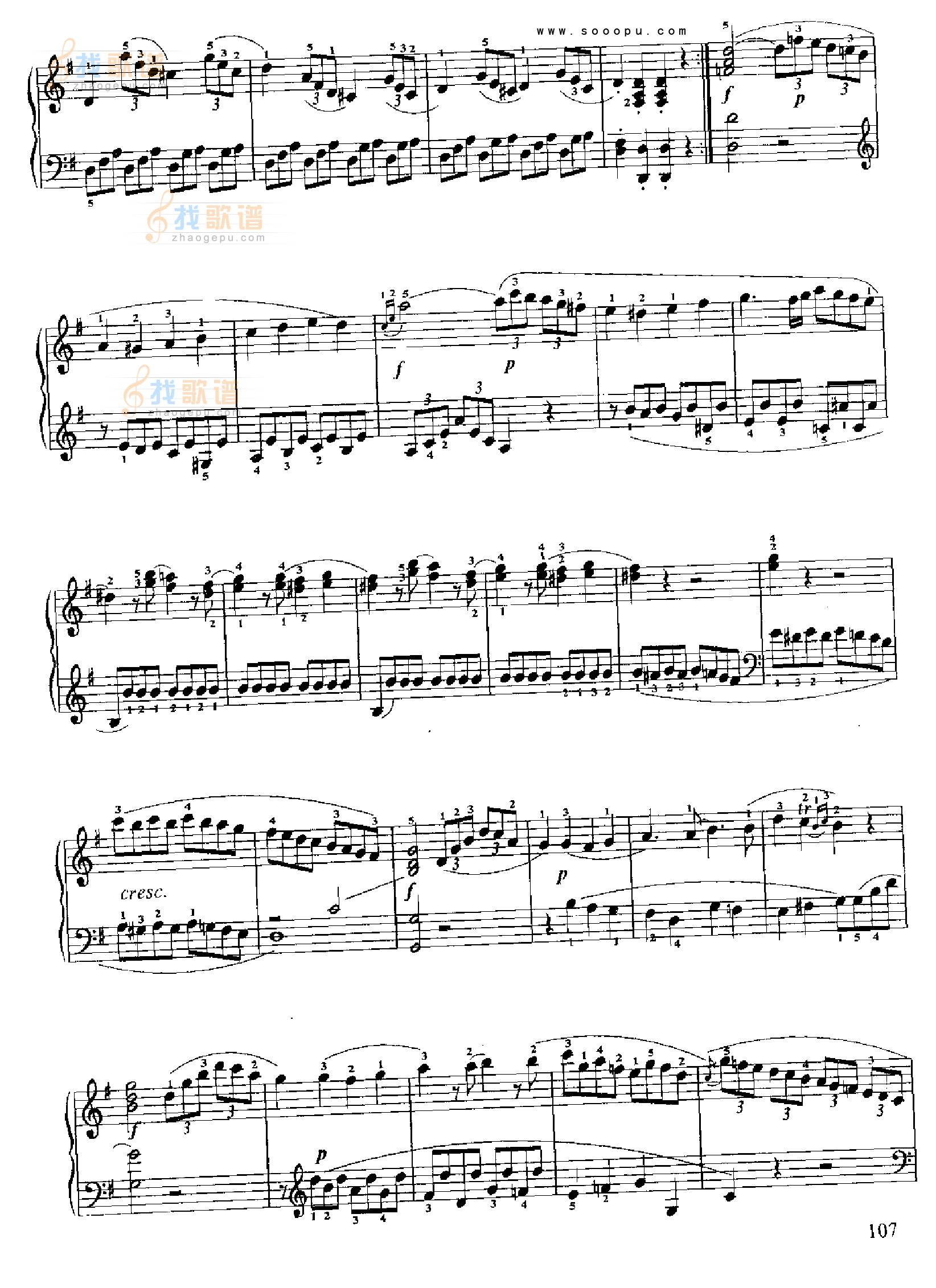 小奏鸣曲(Op.49 No.2)