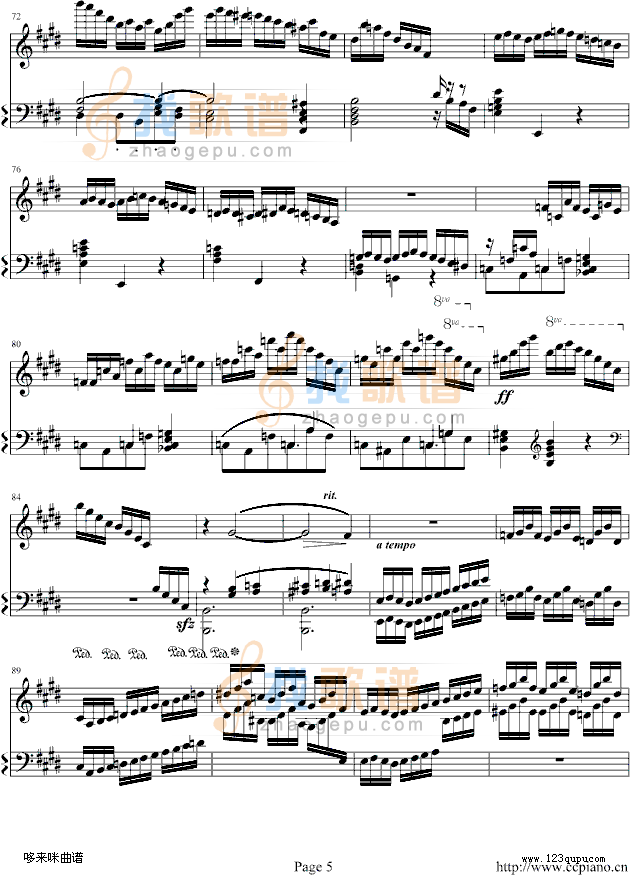 练习曲(NO.1)-莫什科夫斯基