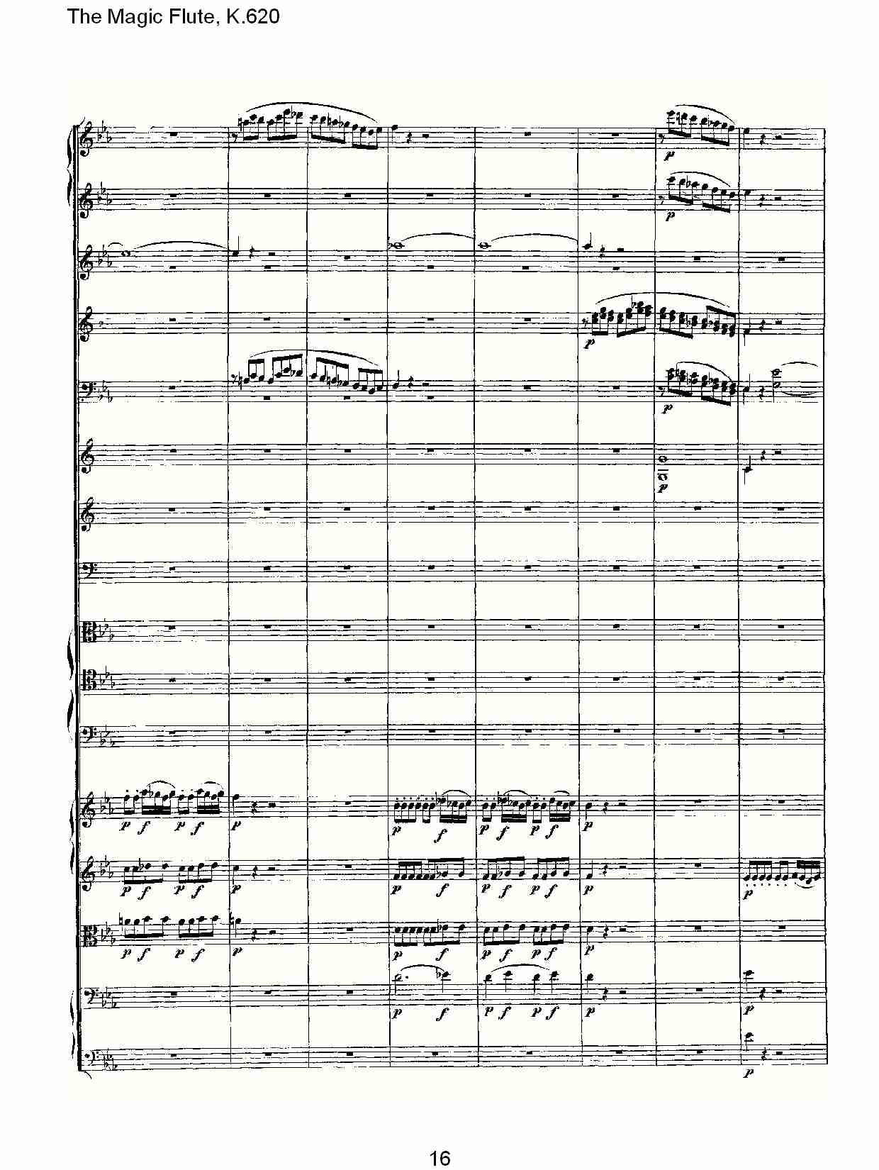 The Magic Flute, K.620 （四）