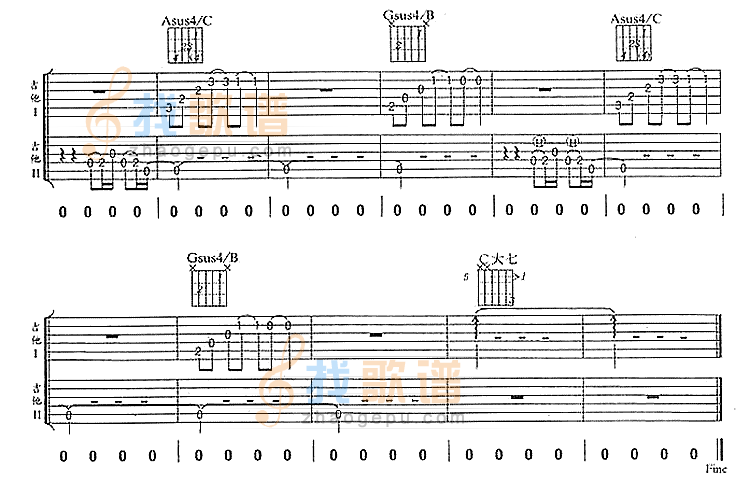 Bar Street吉他谱( 六)-