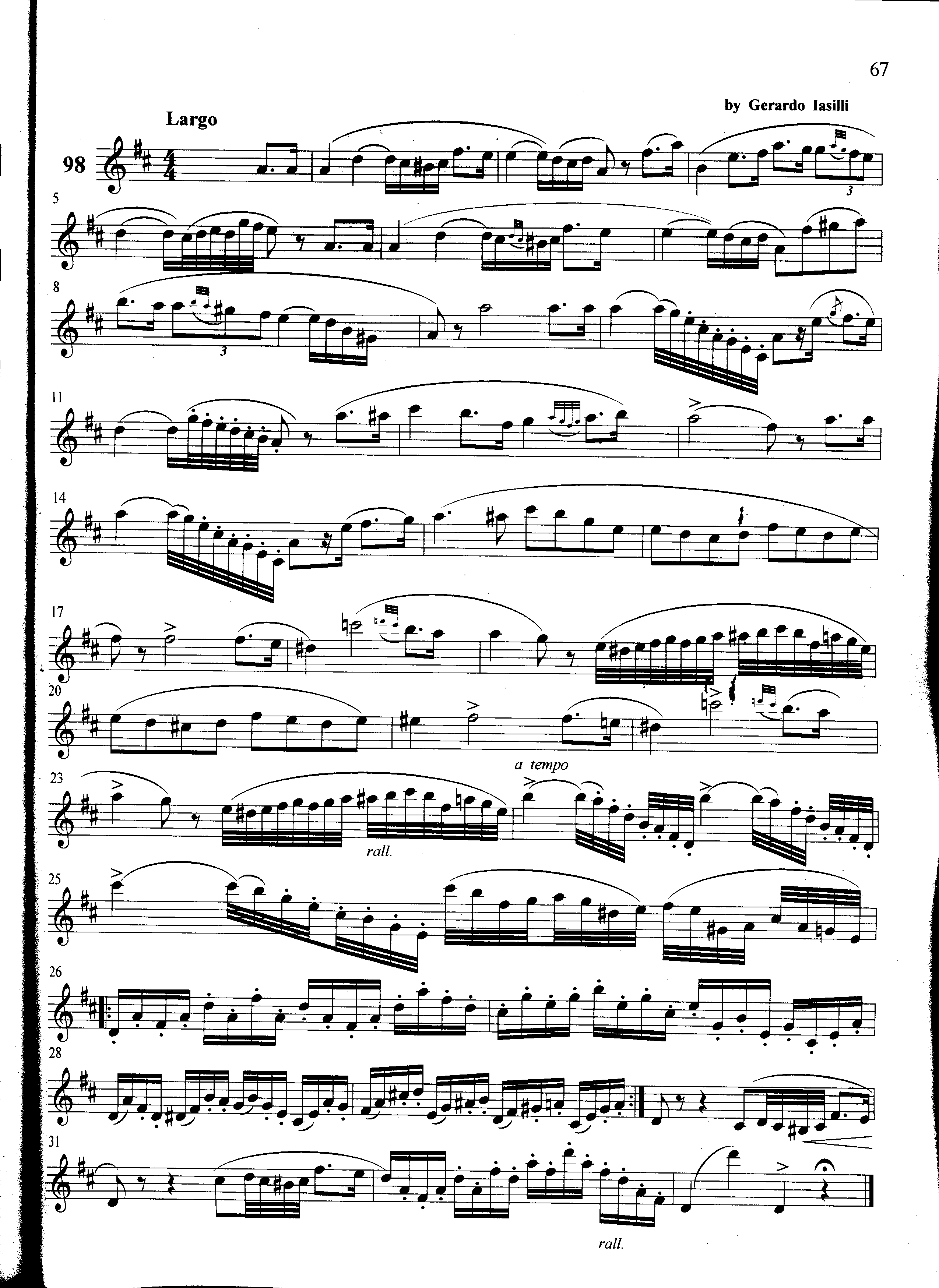 萨克斯管练习曲第100—067页