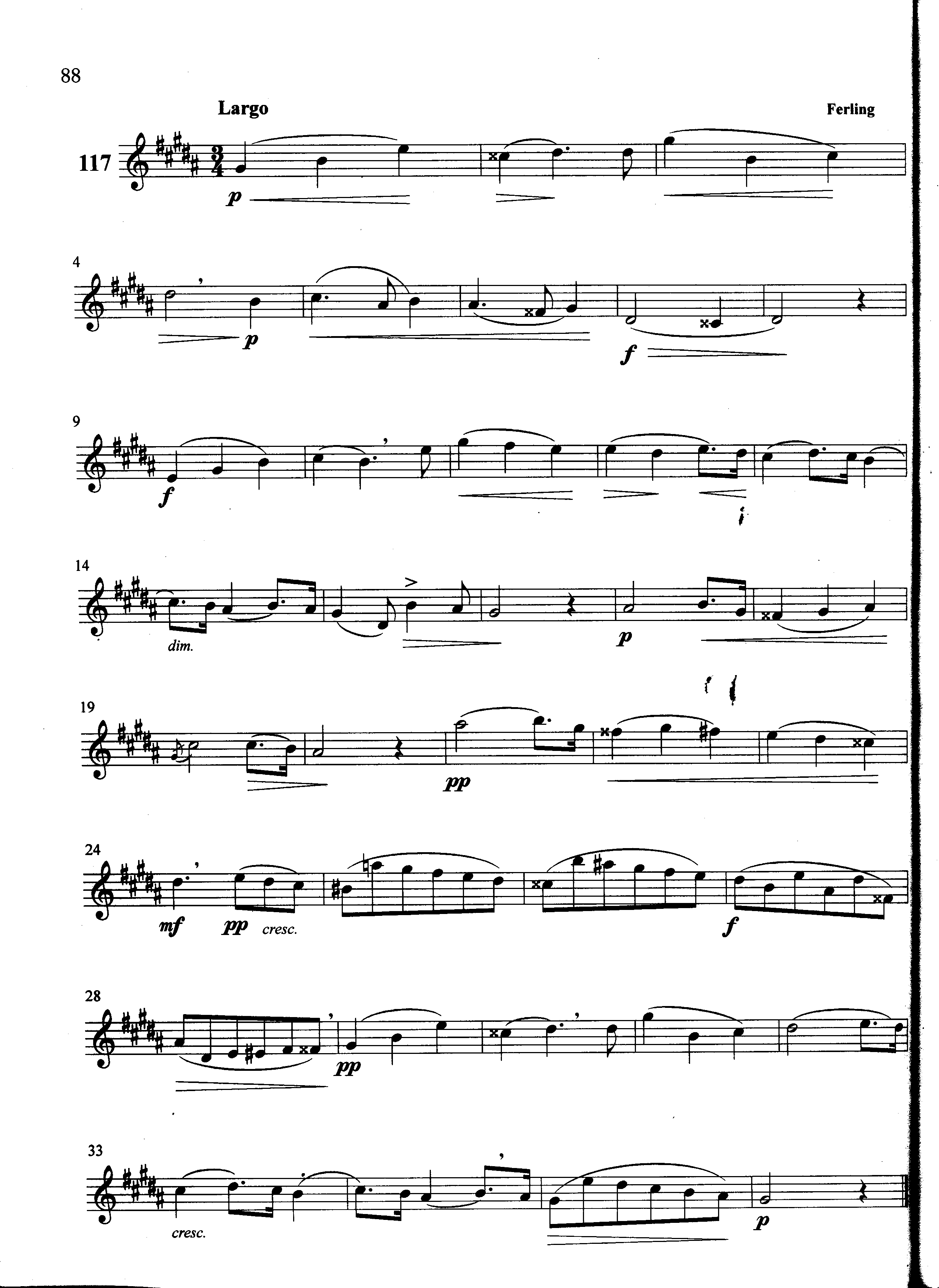 萨克斯管练习曲第100—088页
