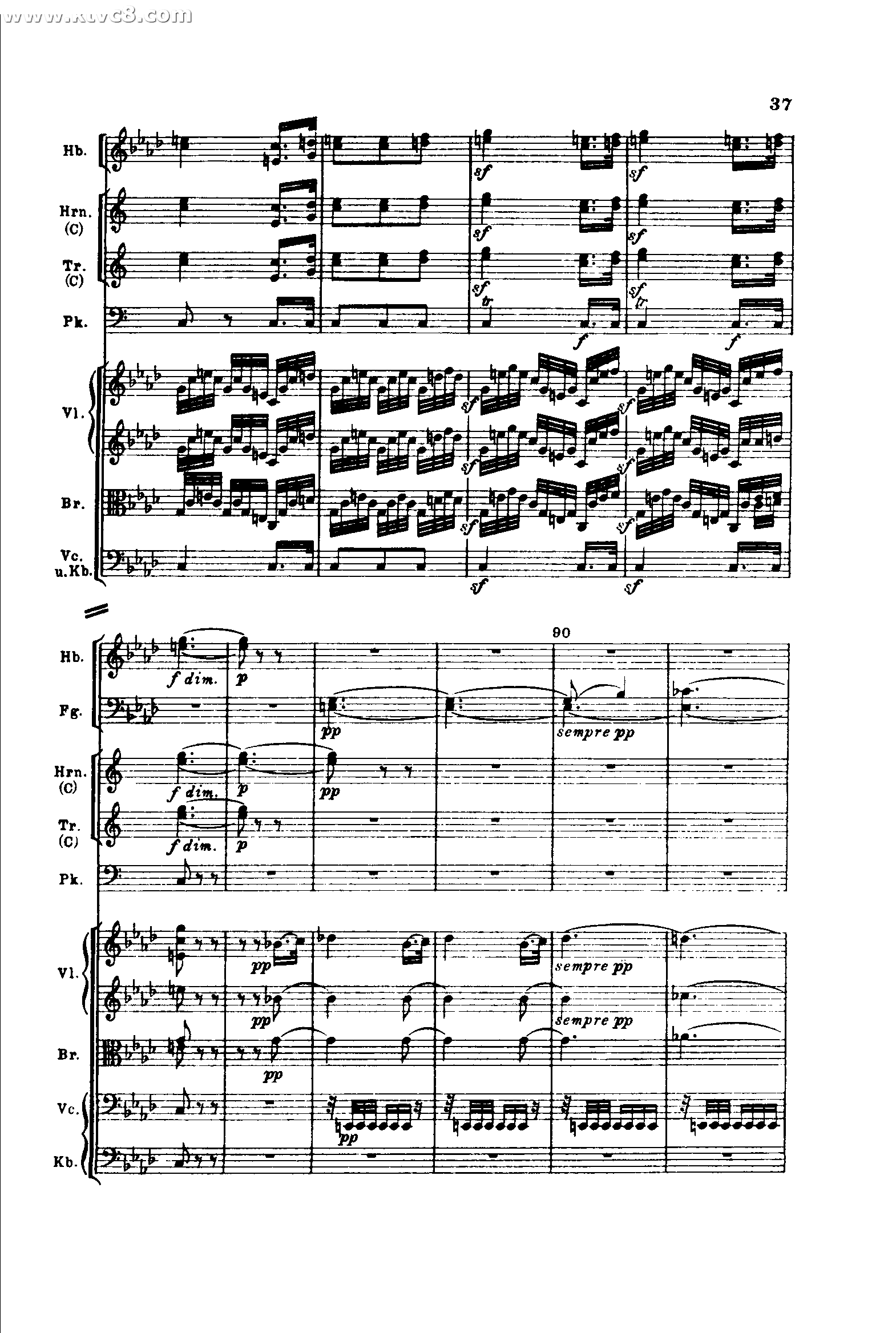贝多芬第五交响曲 命运（第二乐章）：c 小调作品67