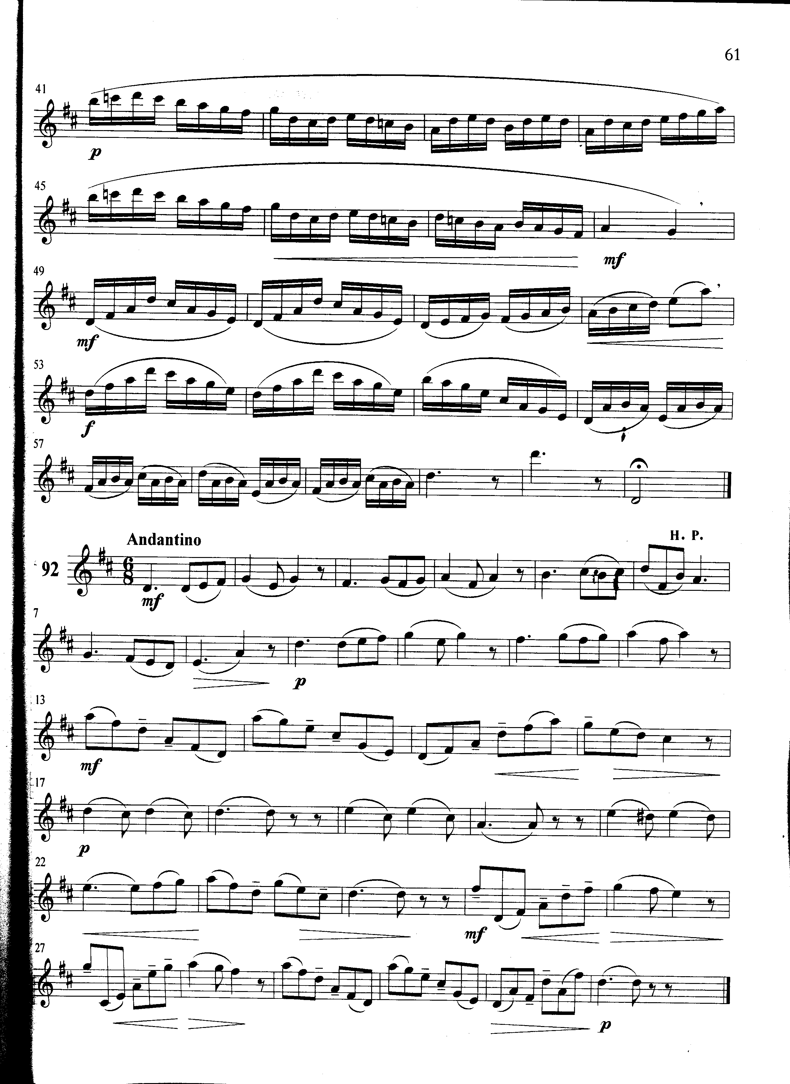 萨克斯管练习曲第100—061页