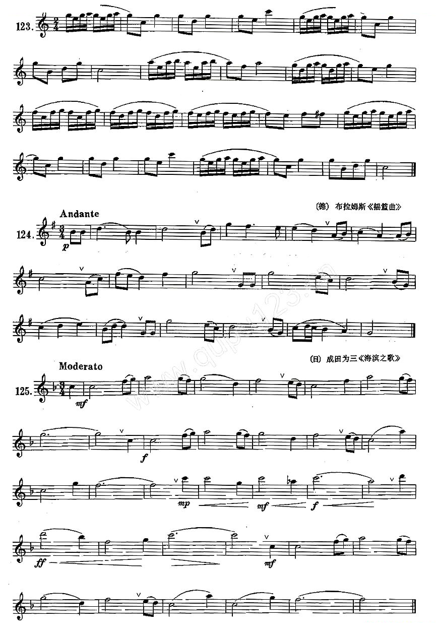 练习曲合集：21、低音C音的练习