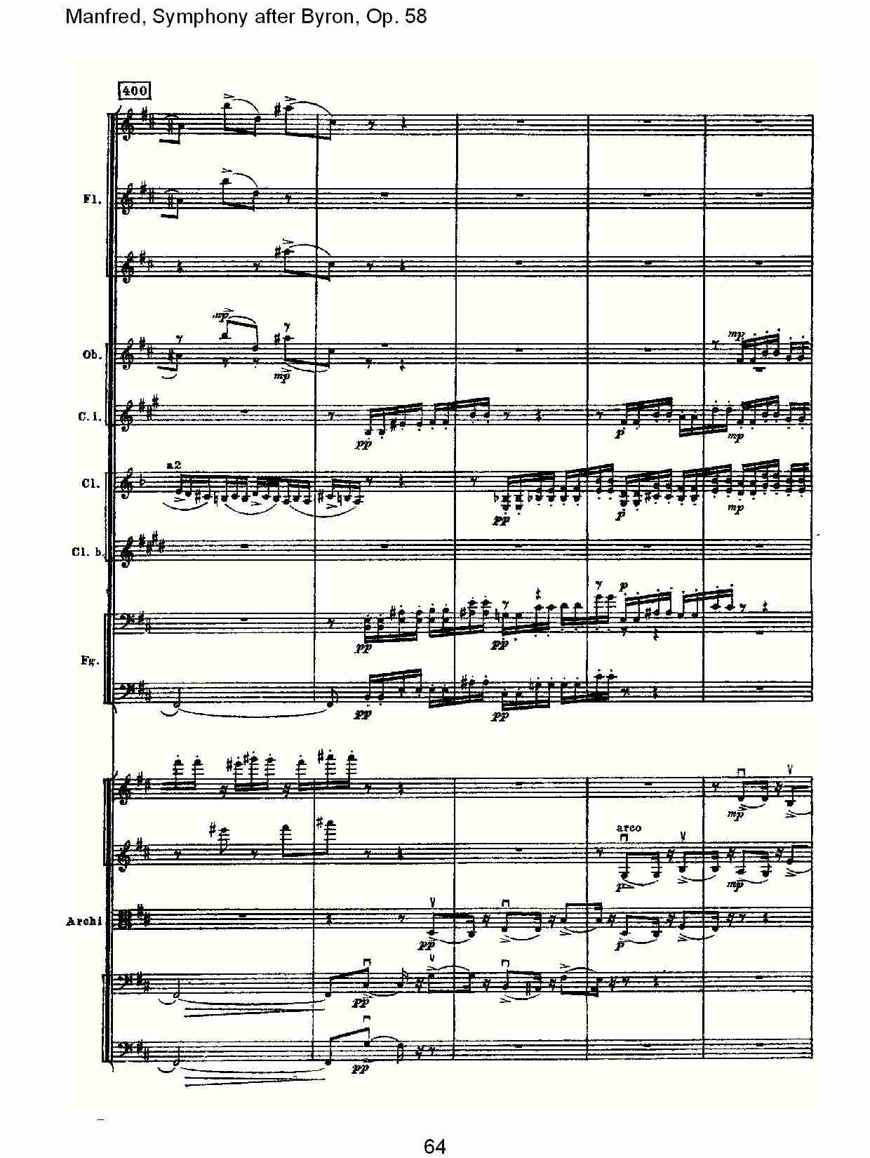 Manfred, Symphony after Byron, Op.58第二乐章（十三）