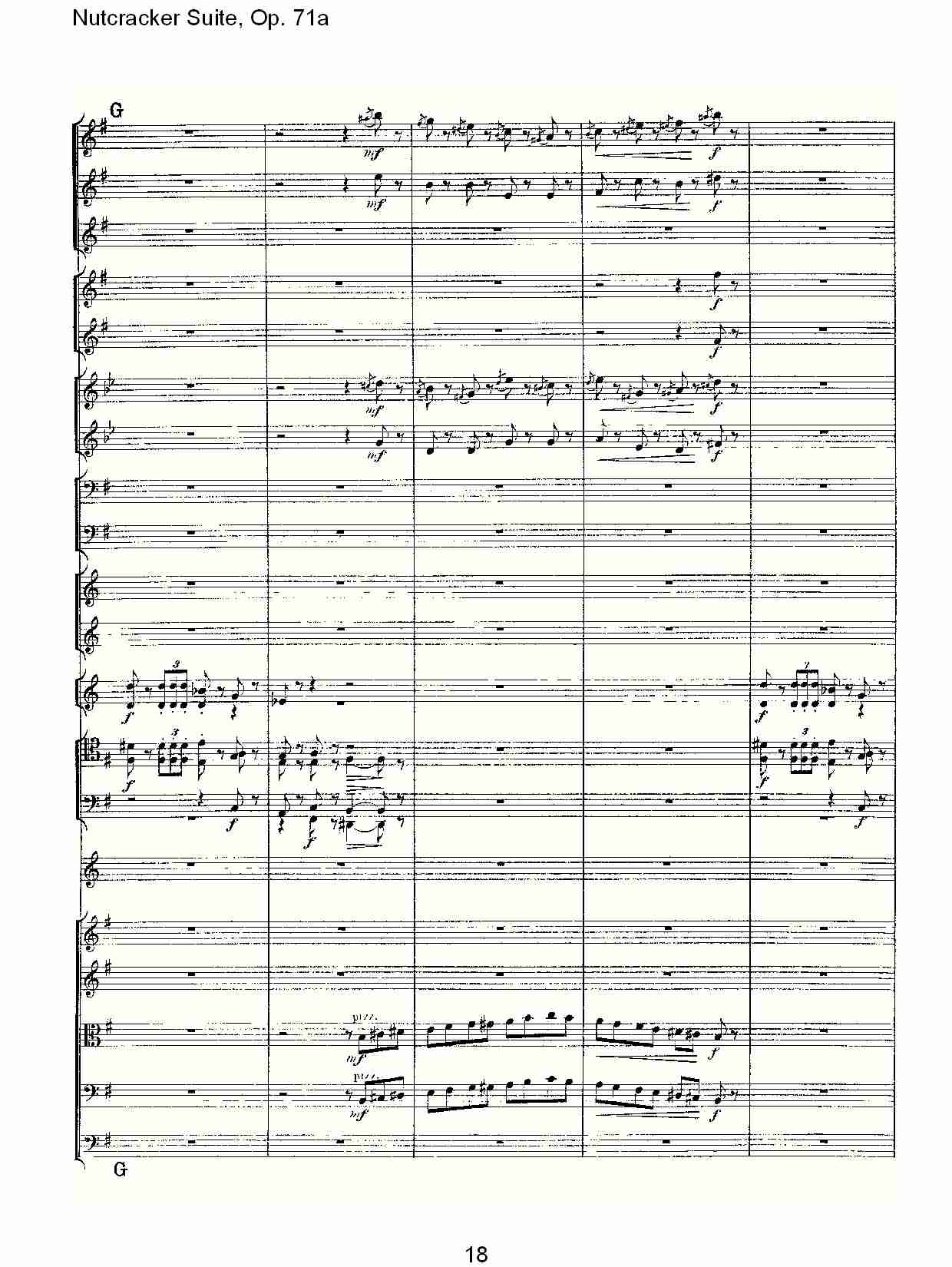 Nutcracker Suite, Op.71a   胡桃铗套曲，Op.71a第二乐章（四）