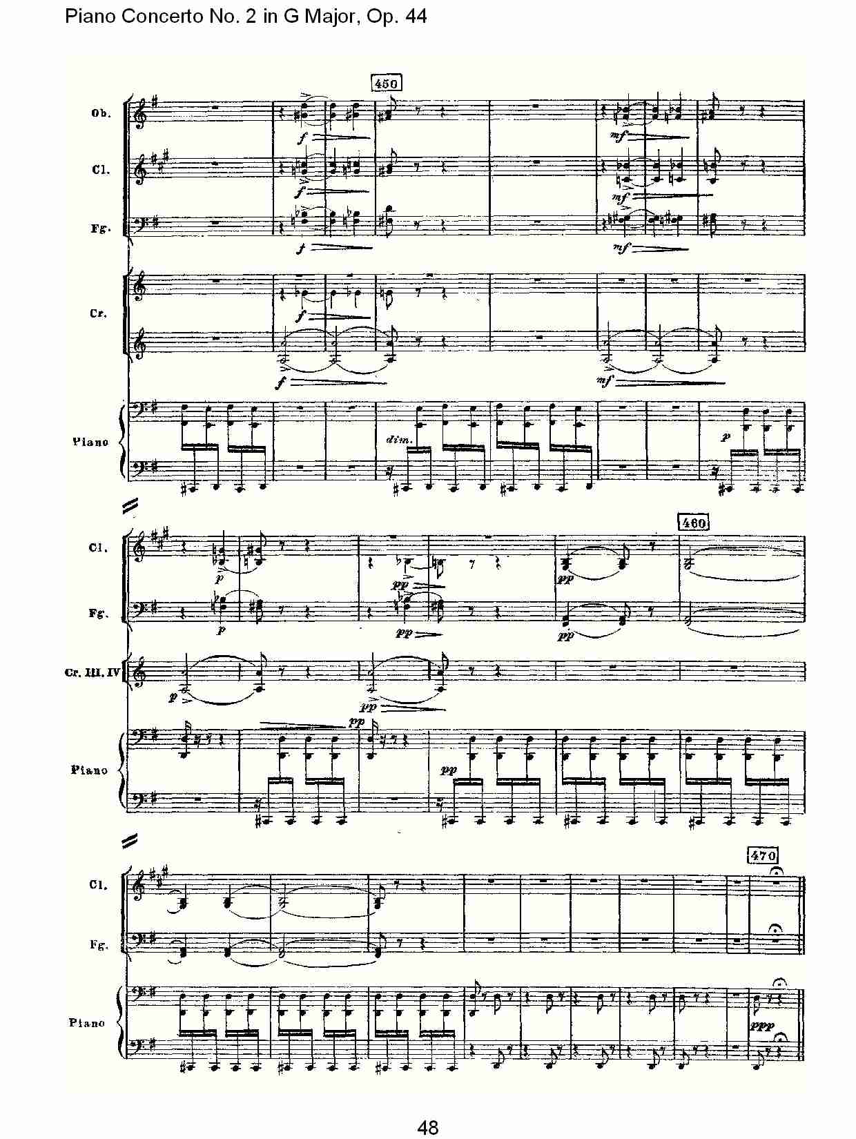 G大调第二钢琴协奏曲, Op.44第三乐章（十）