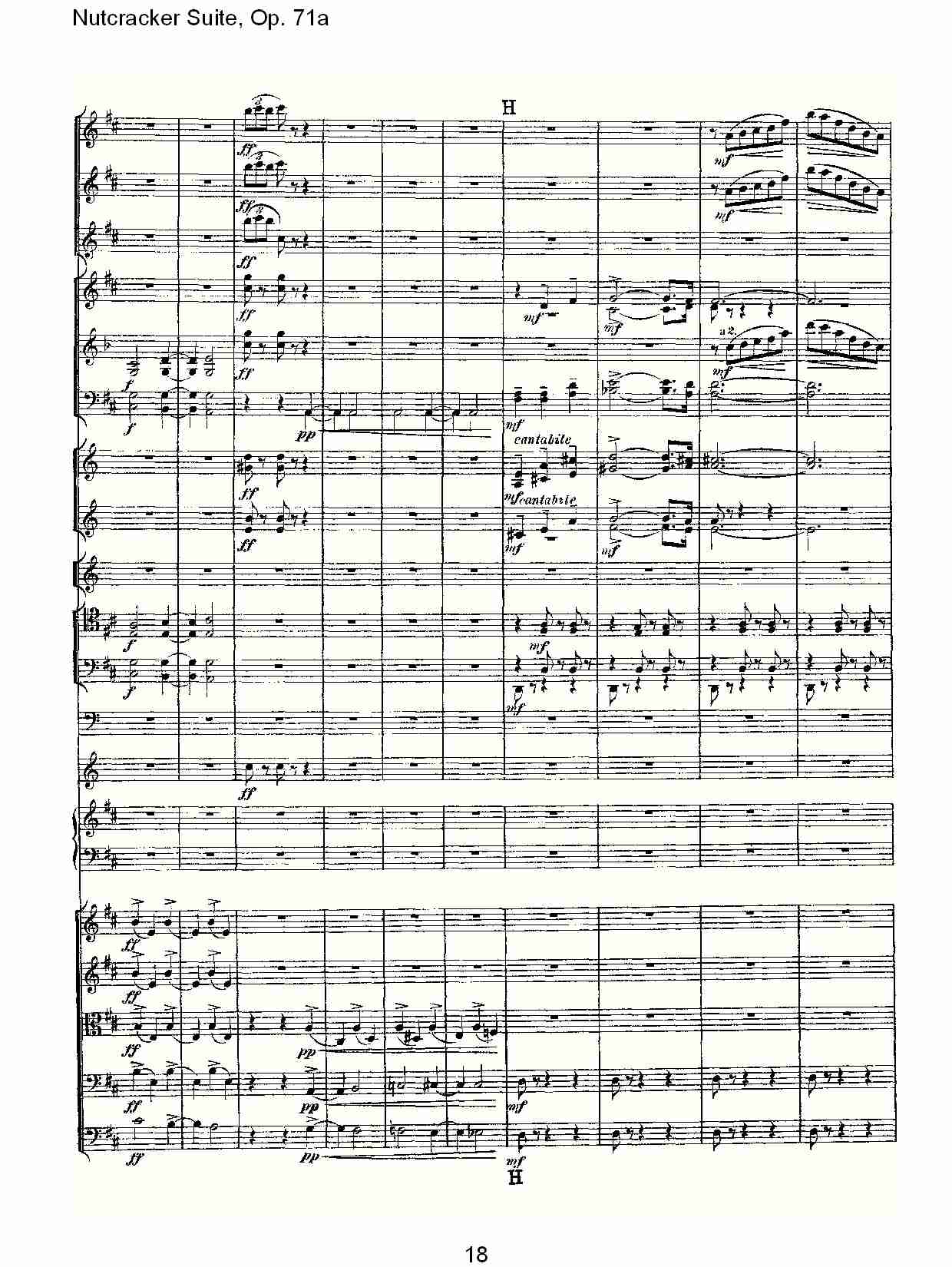 Nutcracker Suite, Op.71a   胡桃铗套曲，Op.71a第八乐章（四）