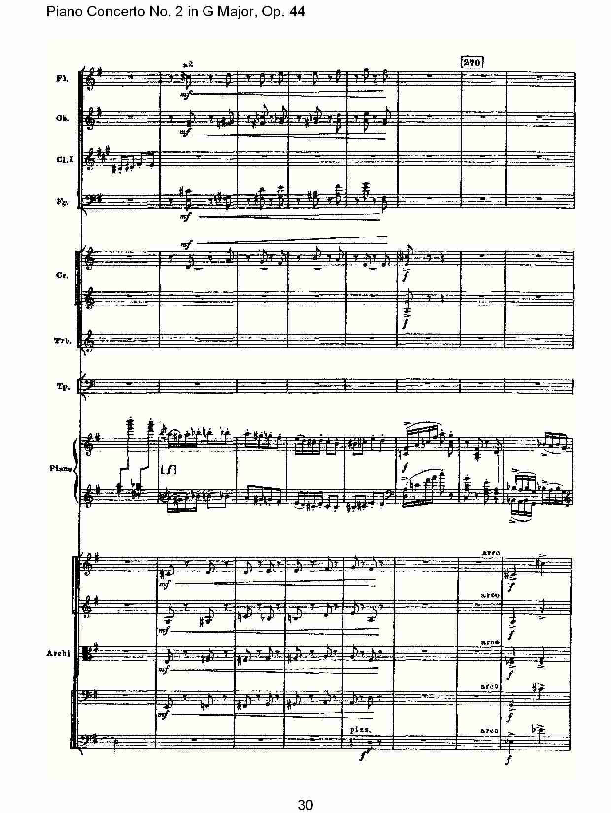 G大调第二钢琴协奏曲, Op.44第三乐章（六）