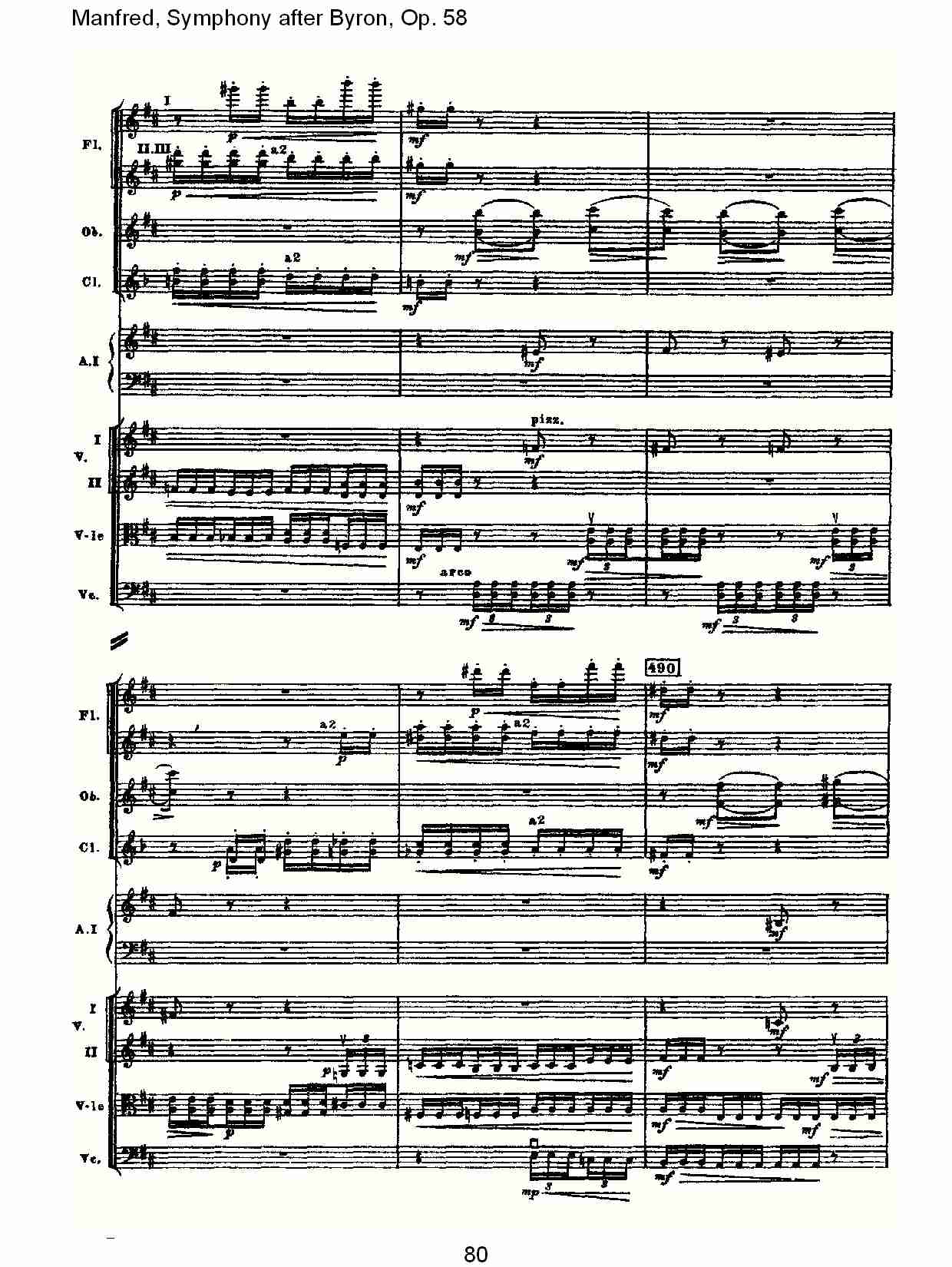 Manfred, Symphony after Byron, Op.58第二乐章（十六）