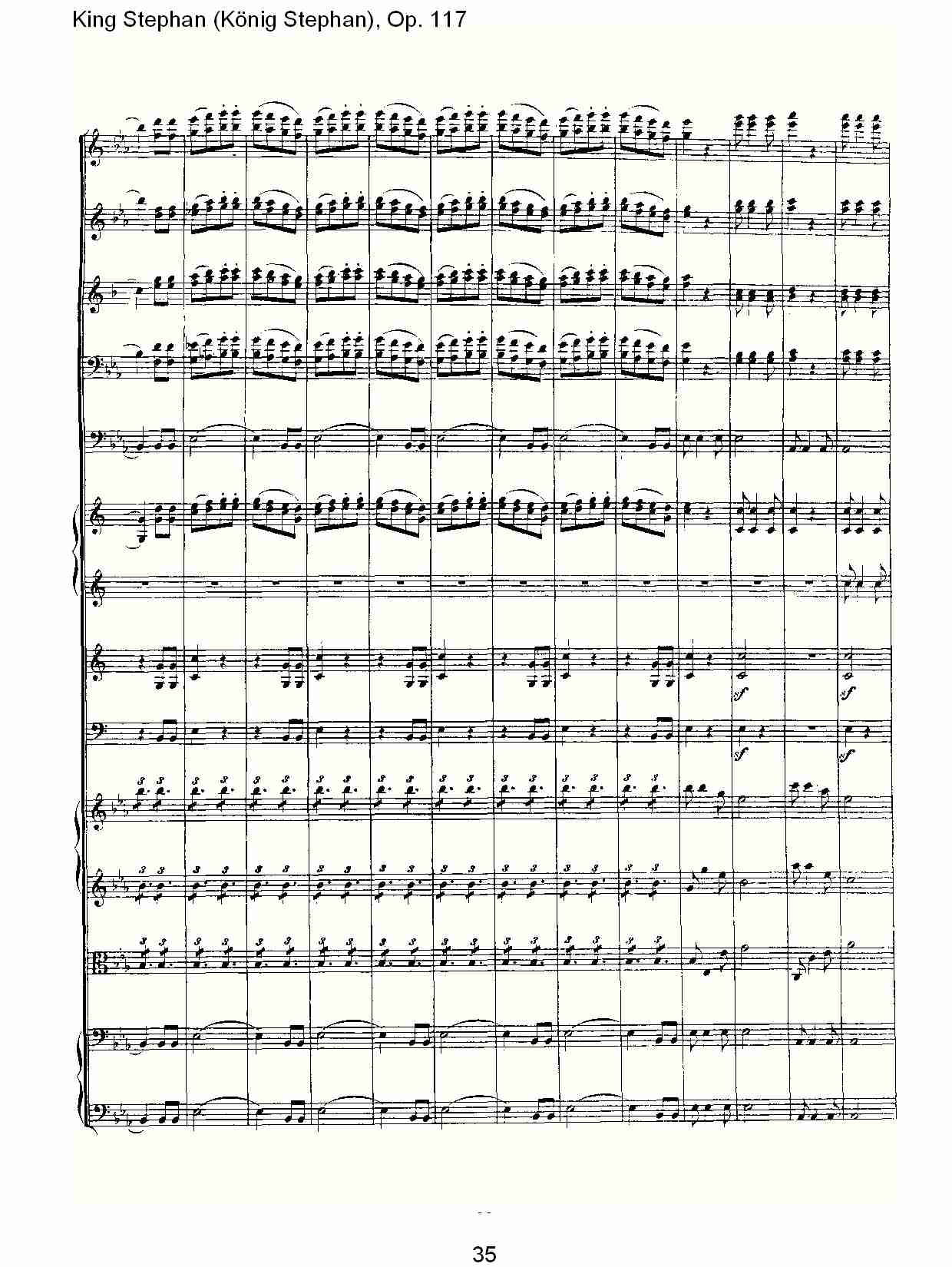 King Stephan (König Stephan), Op.117（四）