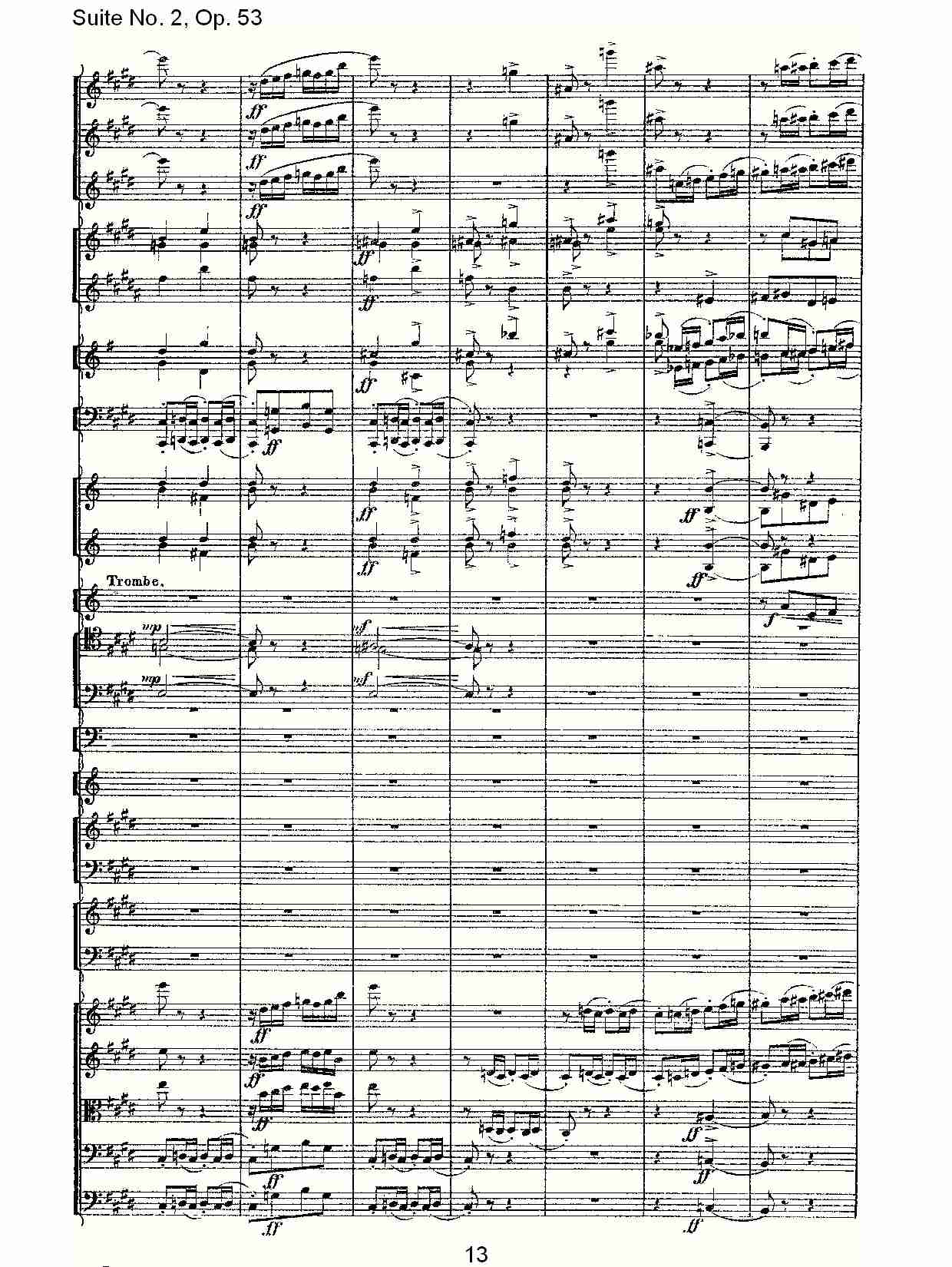 Suite No. 2, Op.53  第二套曲,Op.53第三乐章（三）