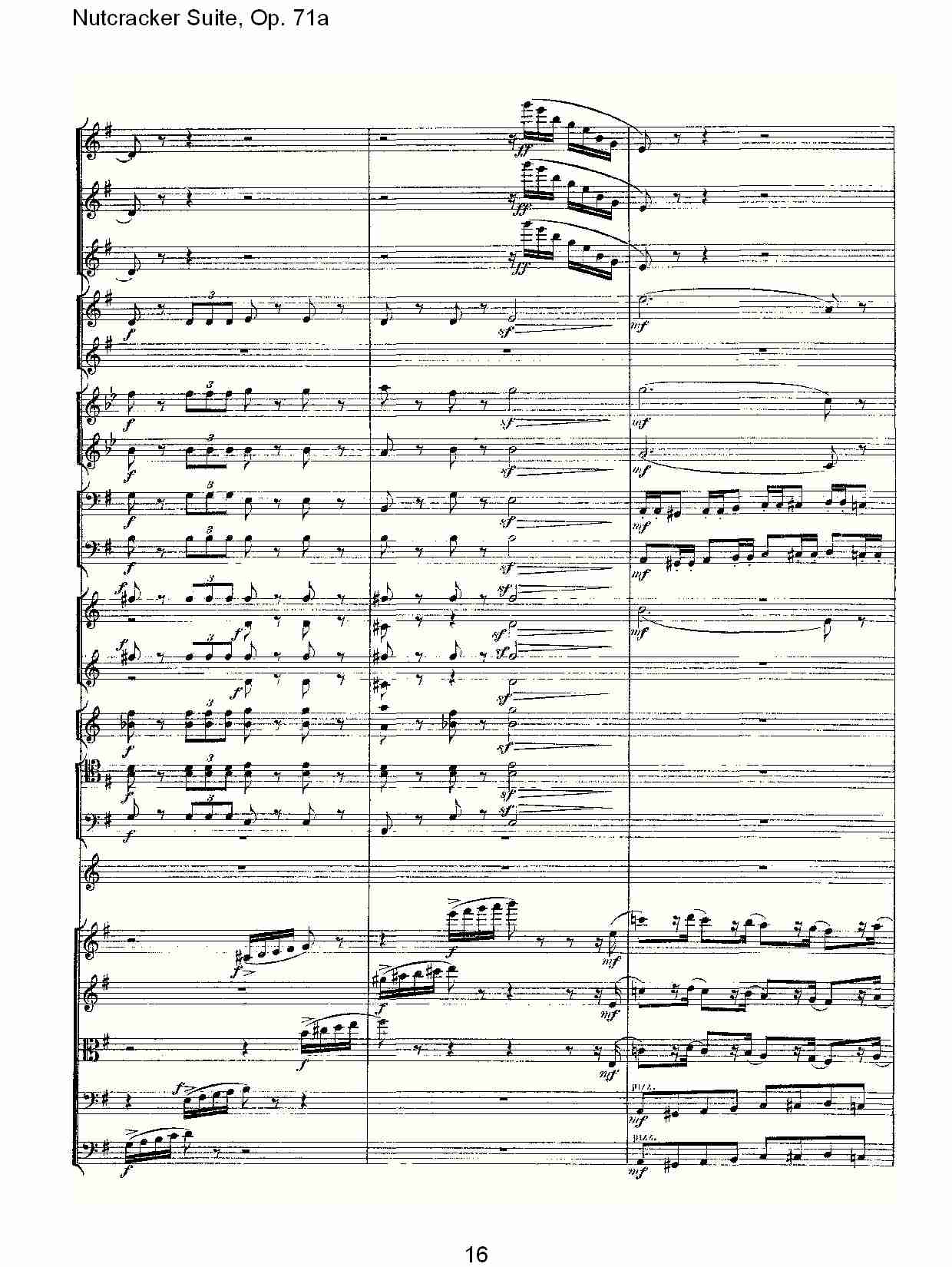 Nutcracker Suite, Op.71a   胡桃铗套曲，Op.71a第二乐章（四）