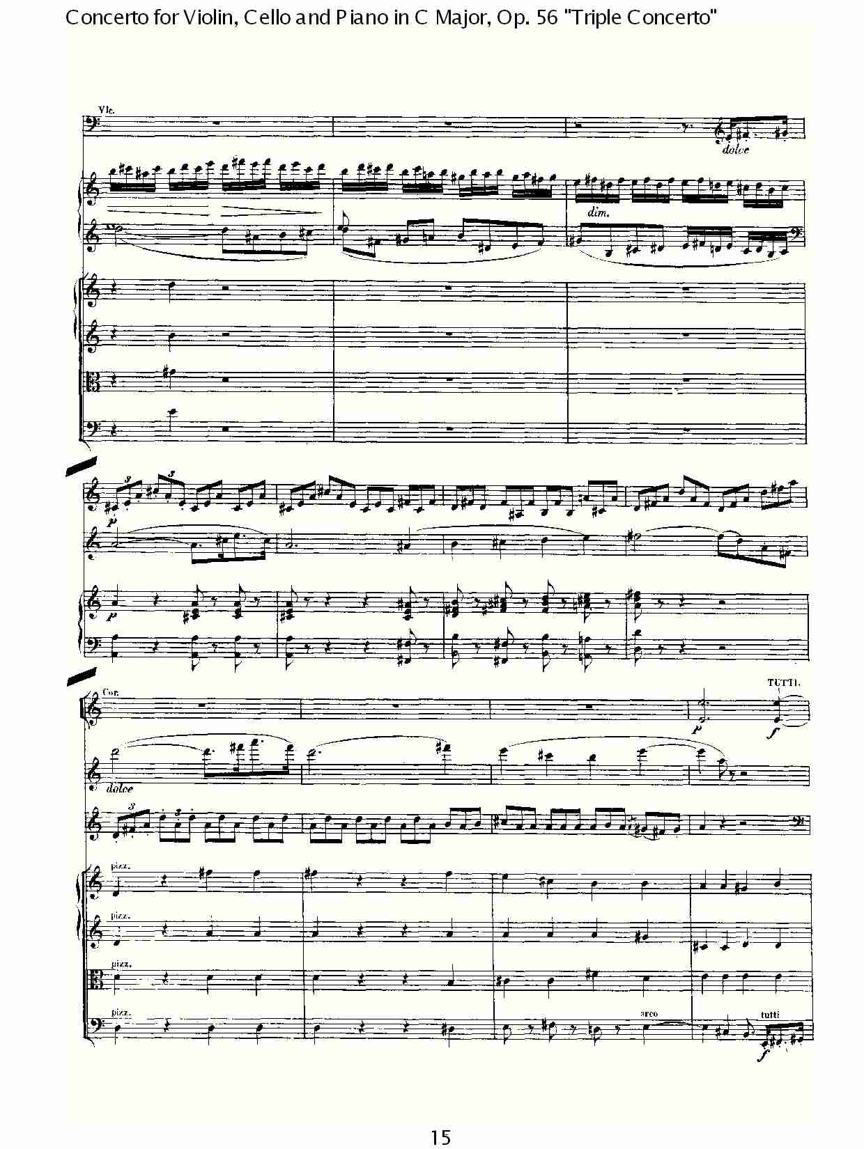 C大调大提琴与钢琴协奏曲 Op.56第一乐章(二)
