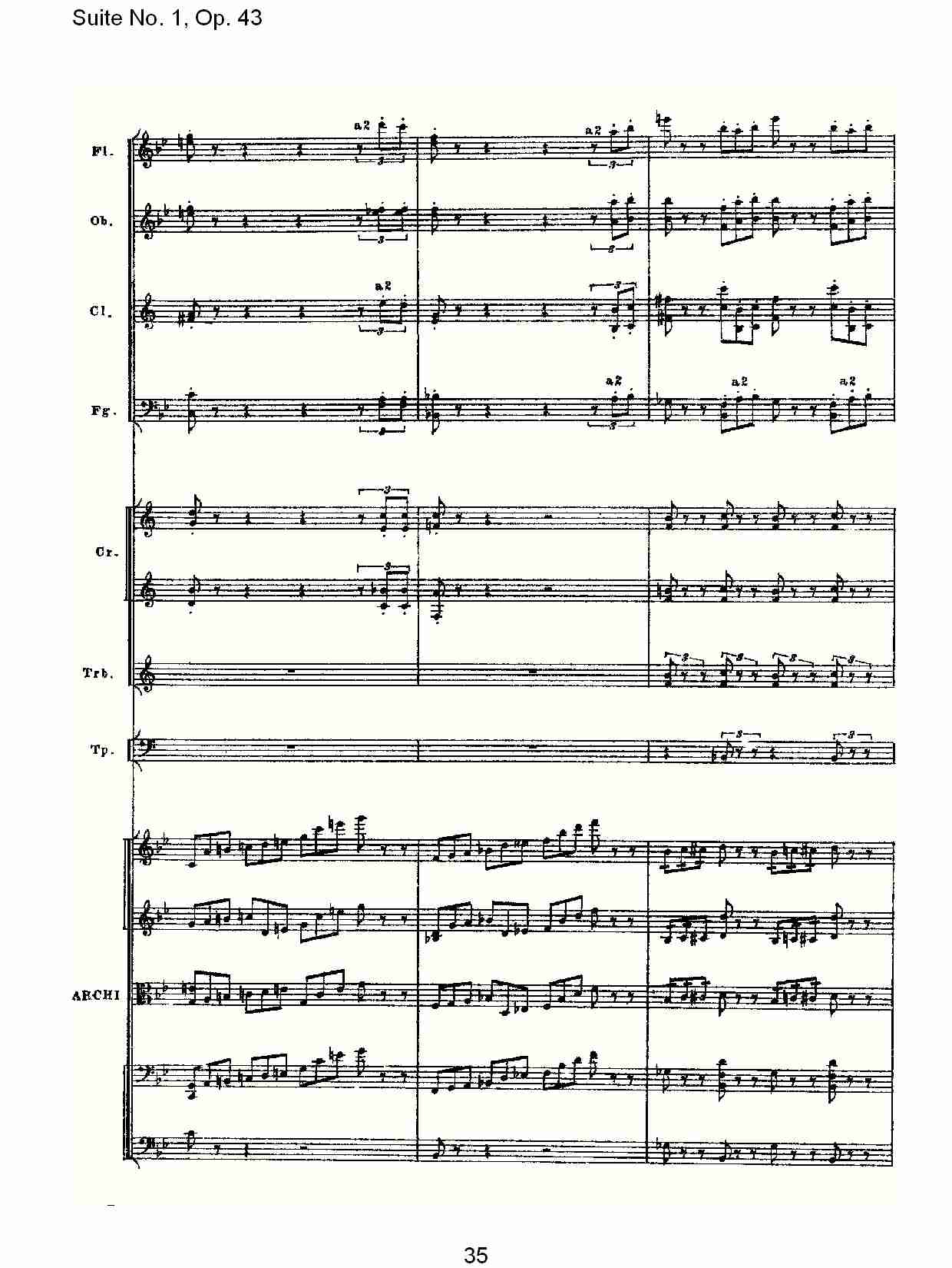 Suite No.1, Op.43   第一套曲,Op.43第五乐章（七）