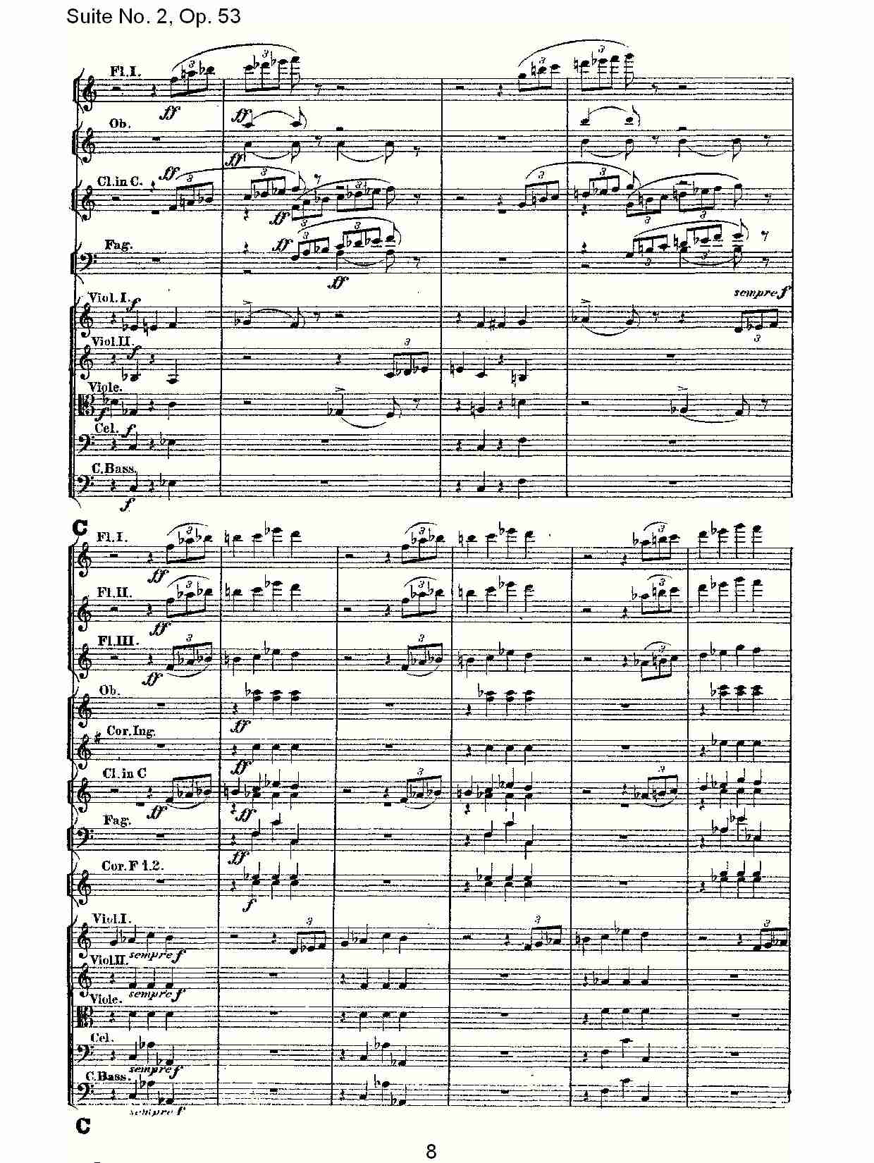 Suite No. 2, Op.53  第二套曲,Op.53第一乐章（二）