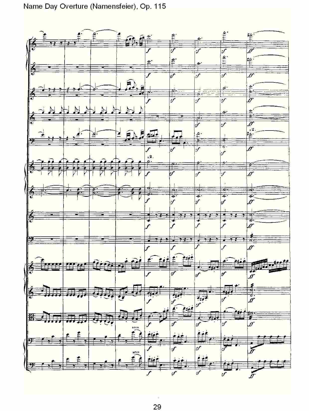 Name Day Overture (Namensfeier), Op. 115（三）