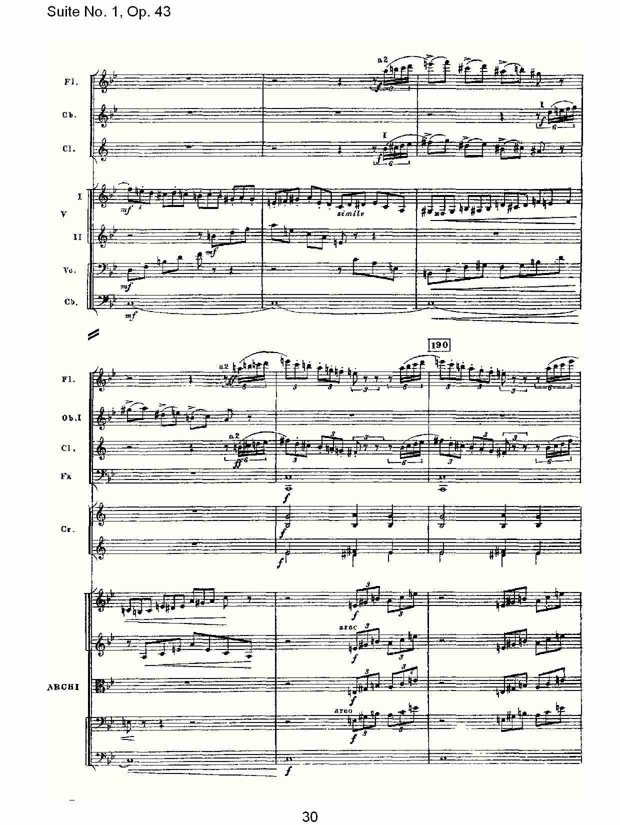 Suite No.1, Op.43   第一套曲,Op.43第五乐章（六）