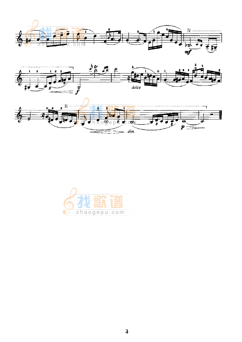 马扎斯小提琴华丽练习曲27首作品36号