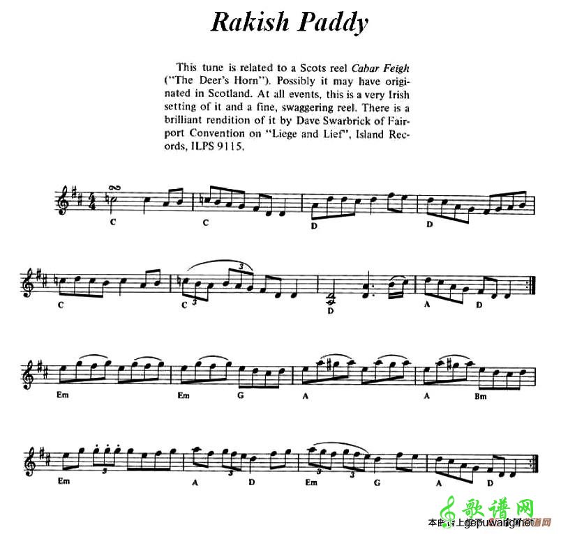 Rakish Paddy