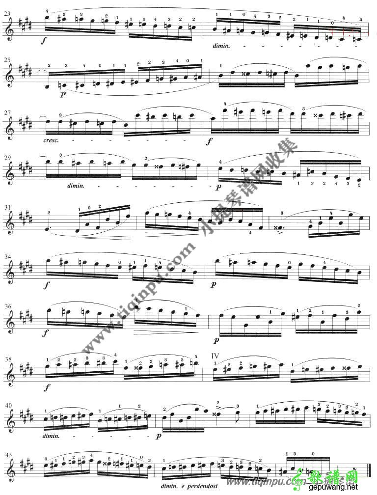 顿特二十四首练习曲op.37（6—9）